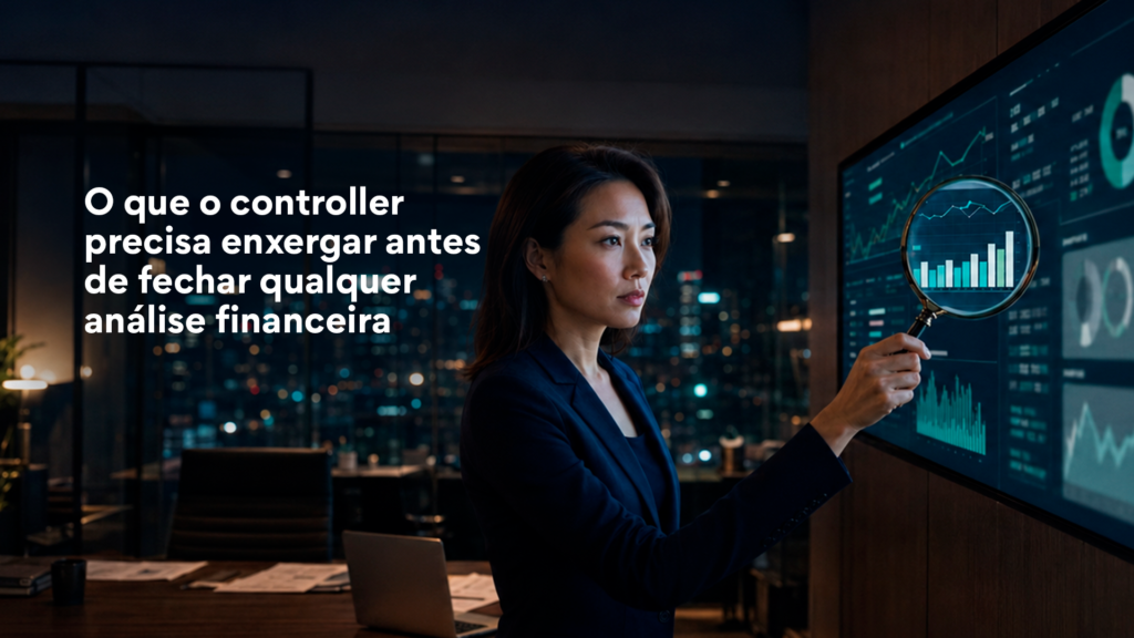 O que o controller precisa enxergar antes de fechar qualquer análise financeira